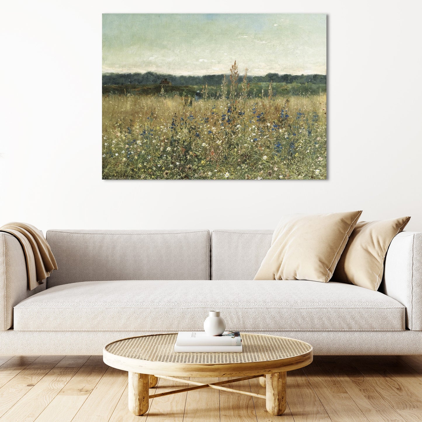 Wildflower Field - Canvas Wall Art