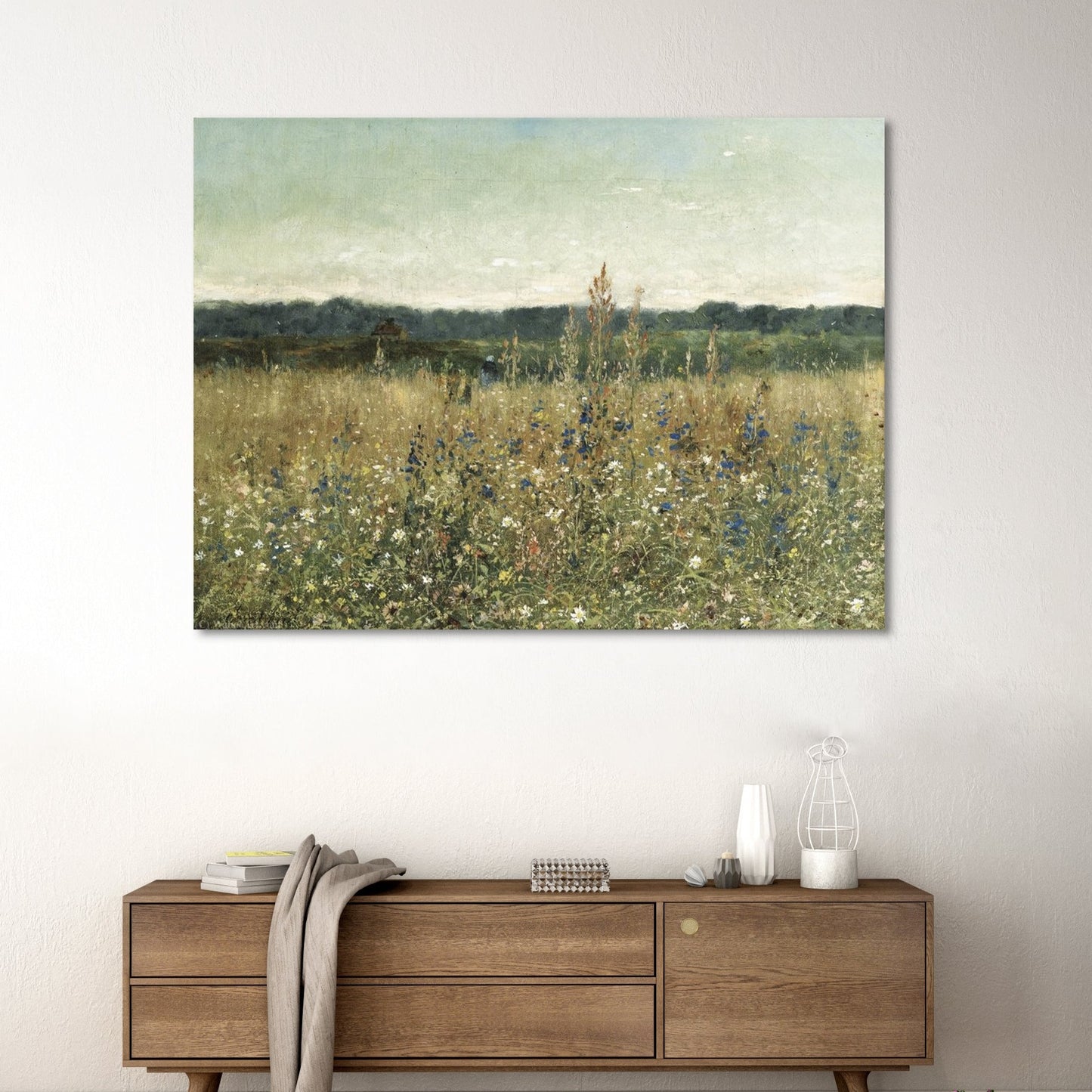 Wildflower Field - Canvas Wall Art