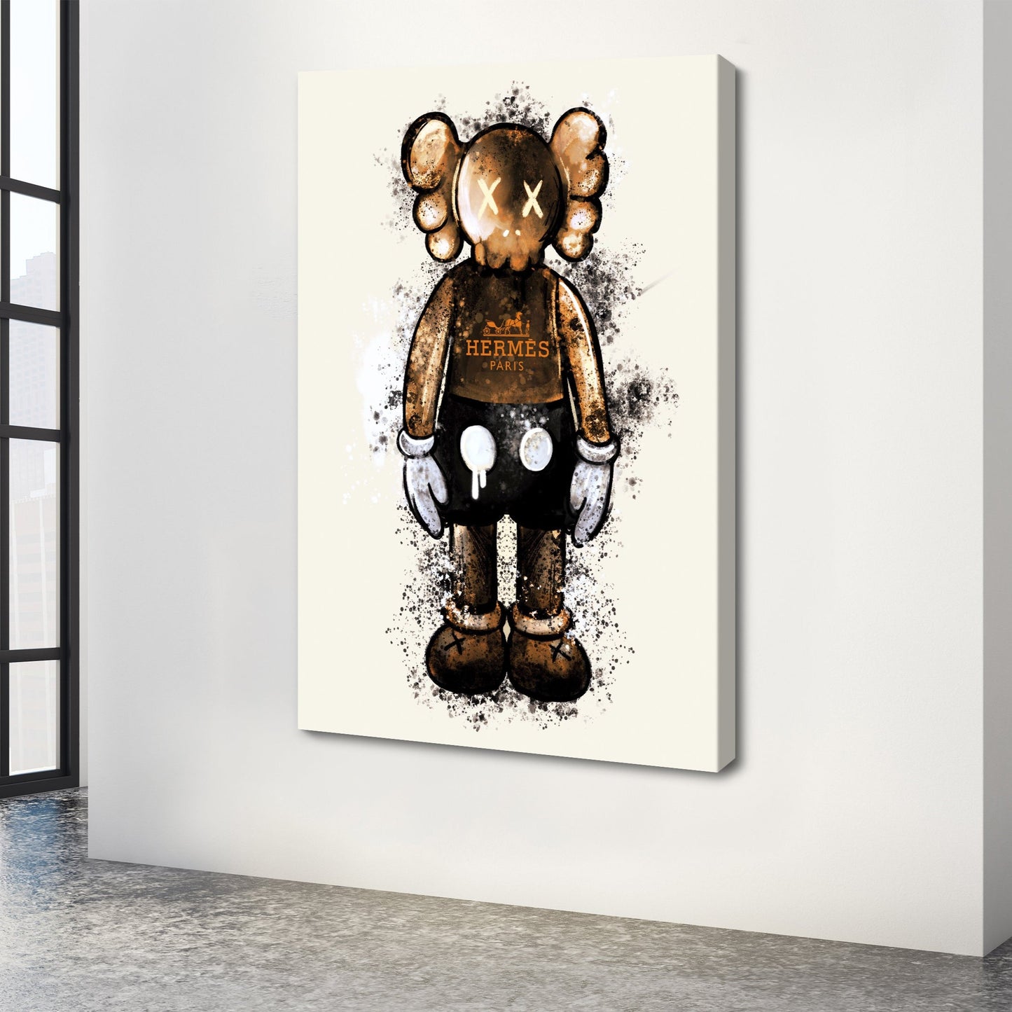 Orange Toy - Canvas Wall Art