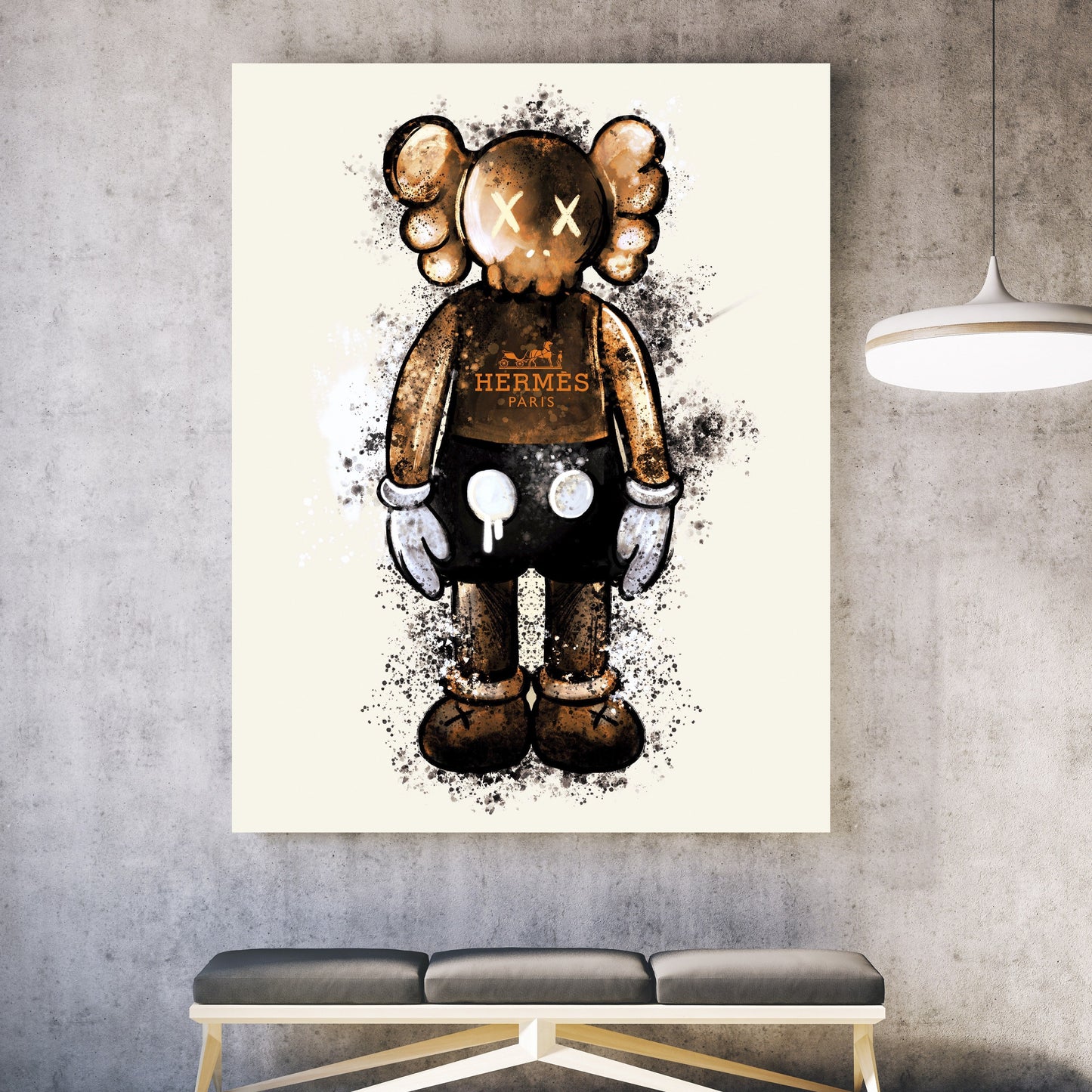 Orange Toy - Canvas Wall Art