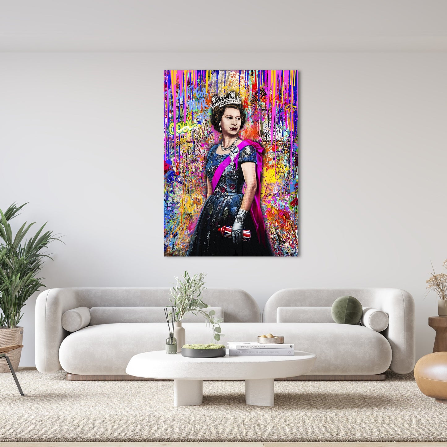 Queen Elizabeth - Canvas Wall Art