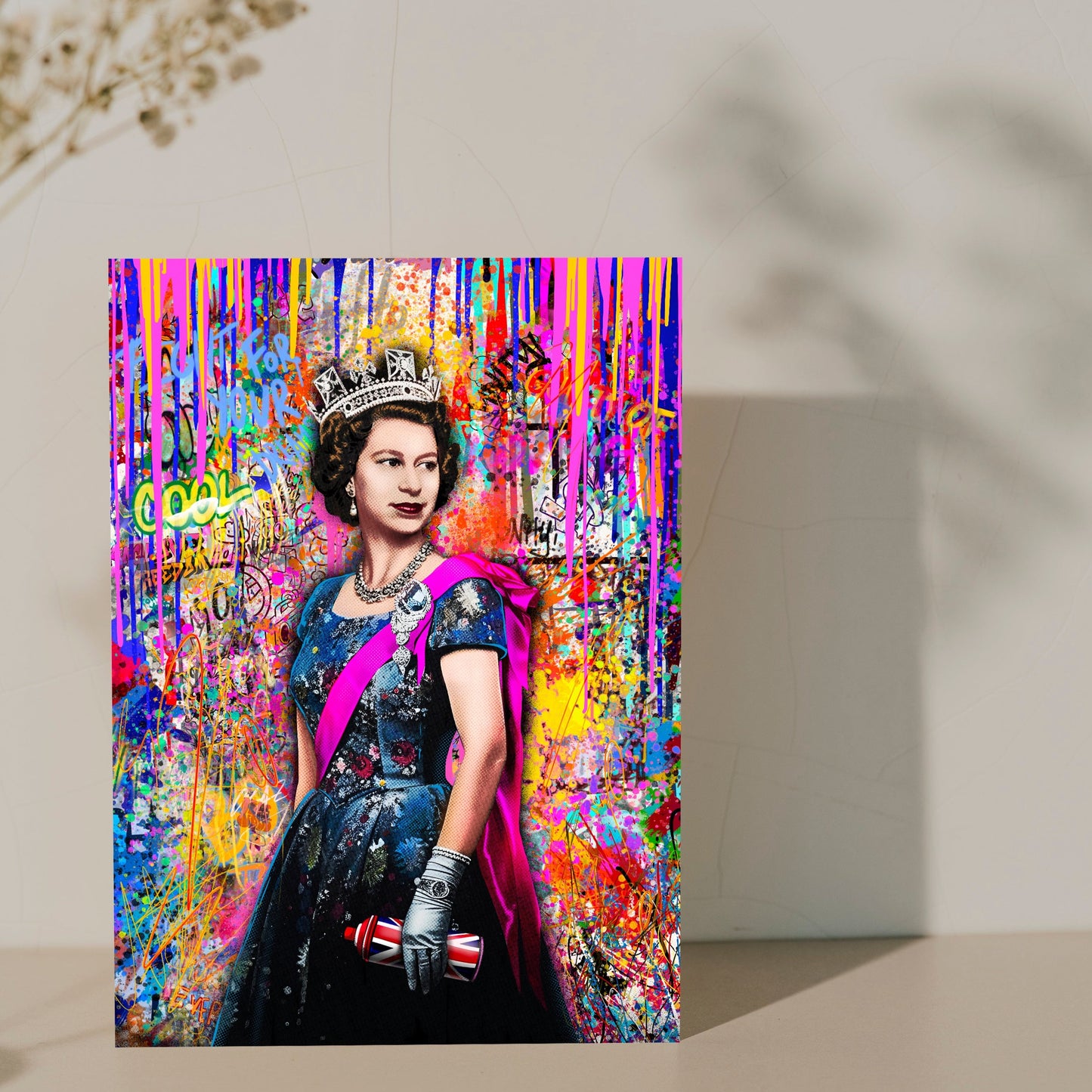 Queen Elizabeth - Canvas Wall Art