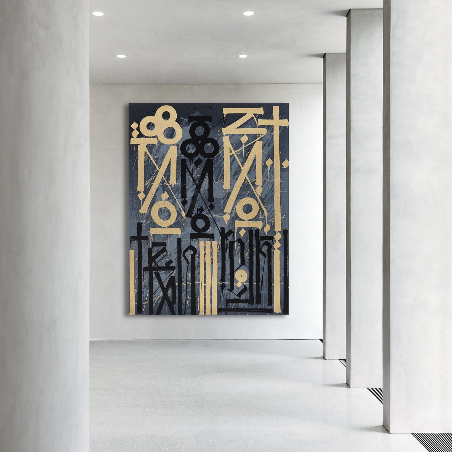 Retna B/G - Canvas Wall Art