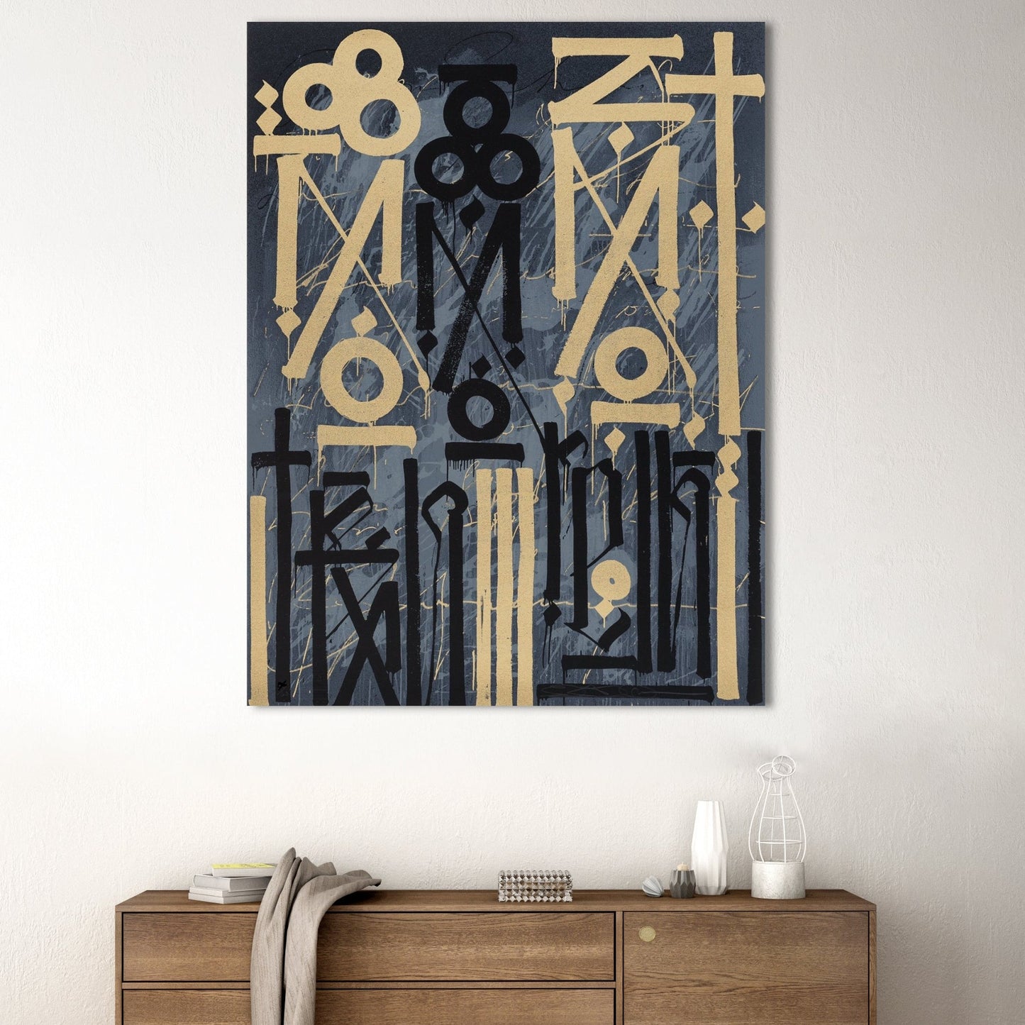 Retna B/G - Canvas Wall Art