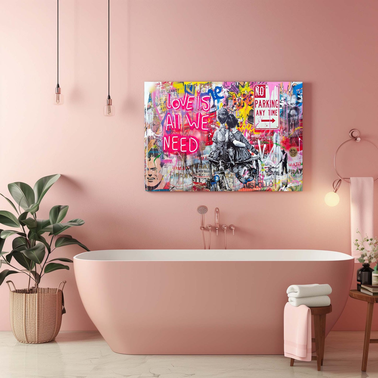 Love Is All We Need - Canvas Wall Art