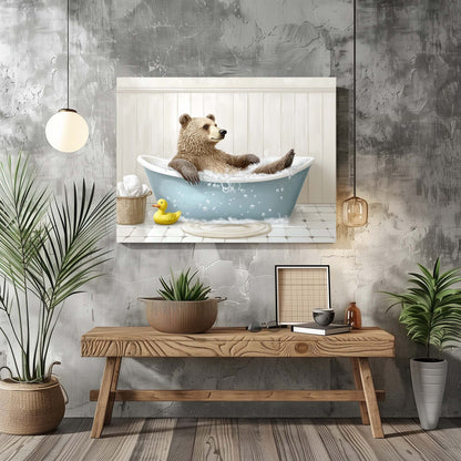 Bear In A Tub