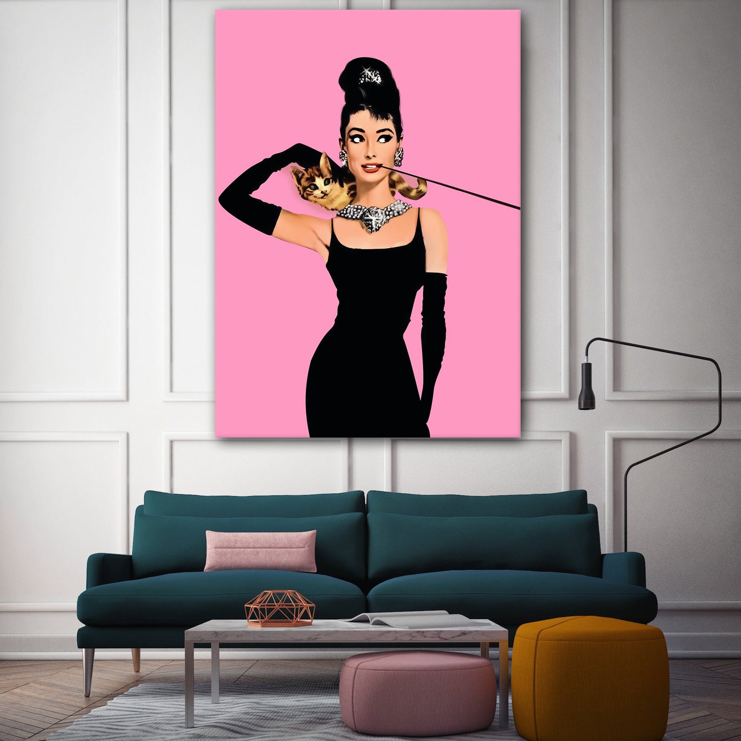 Audrey Hepburn - Canvas Wall Art