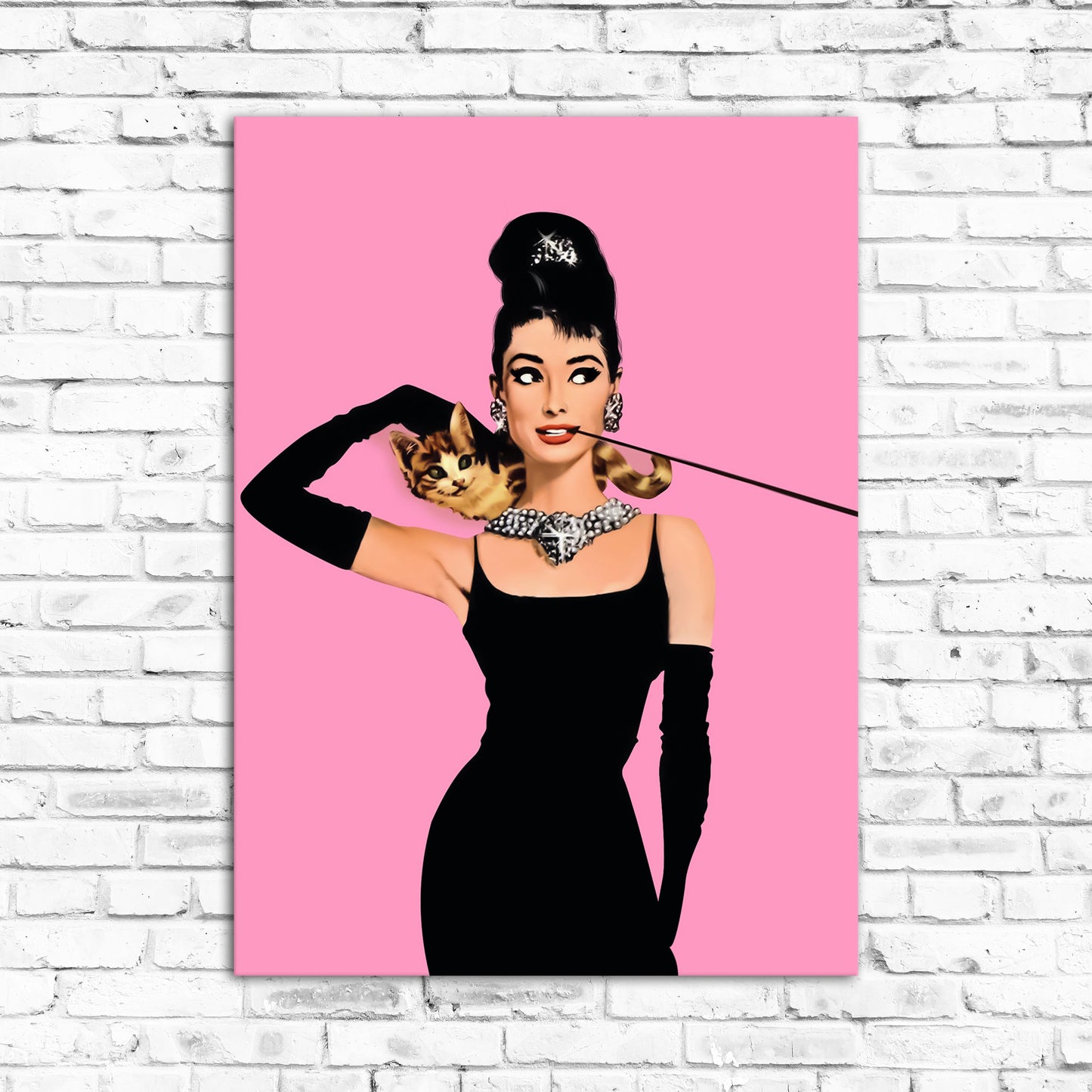 Audrey Hepburn - Canvas Wall Art