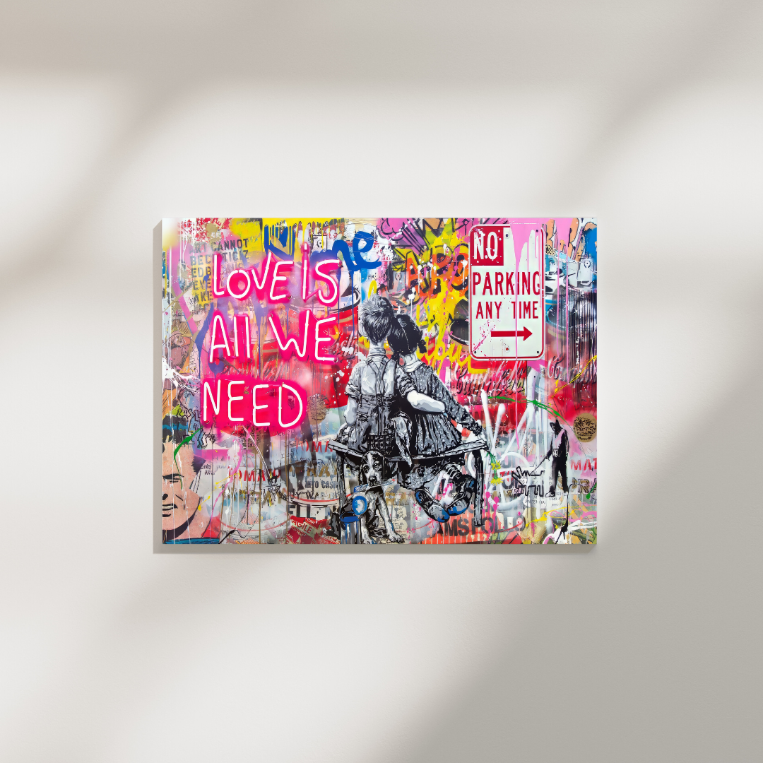 Love Is All We Need - Canvas Wall Art