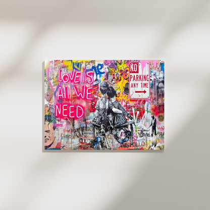Love Is All We Need - Canvas Wall Art