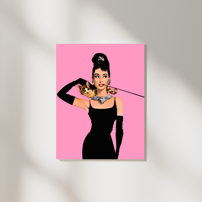 Audrey Hepburn - Canvas Wall Art