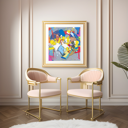 Кіmpsons - Canvas Wall Art