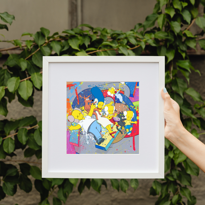 Кіmpsons - Canvas Wall Art