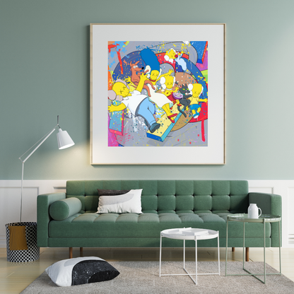 Кіmpsons - Canvas Wall Art