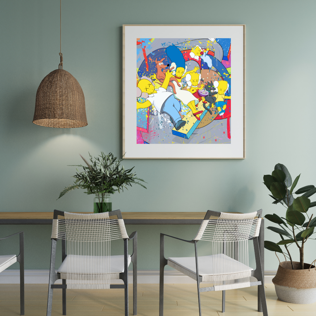 Кіmpsons - Canvas Wall Art