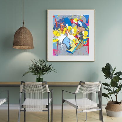 Кіmpsons - Canvas Wall Art