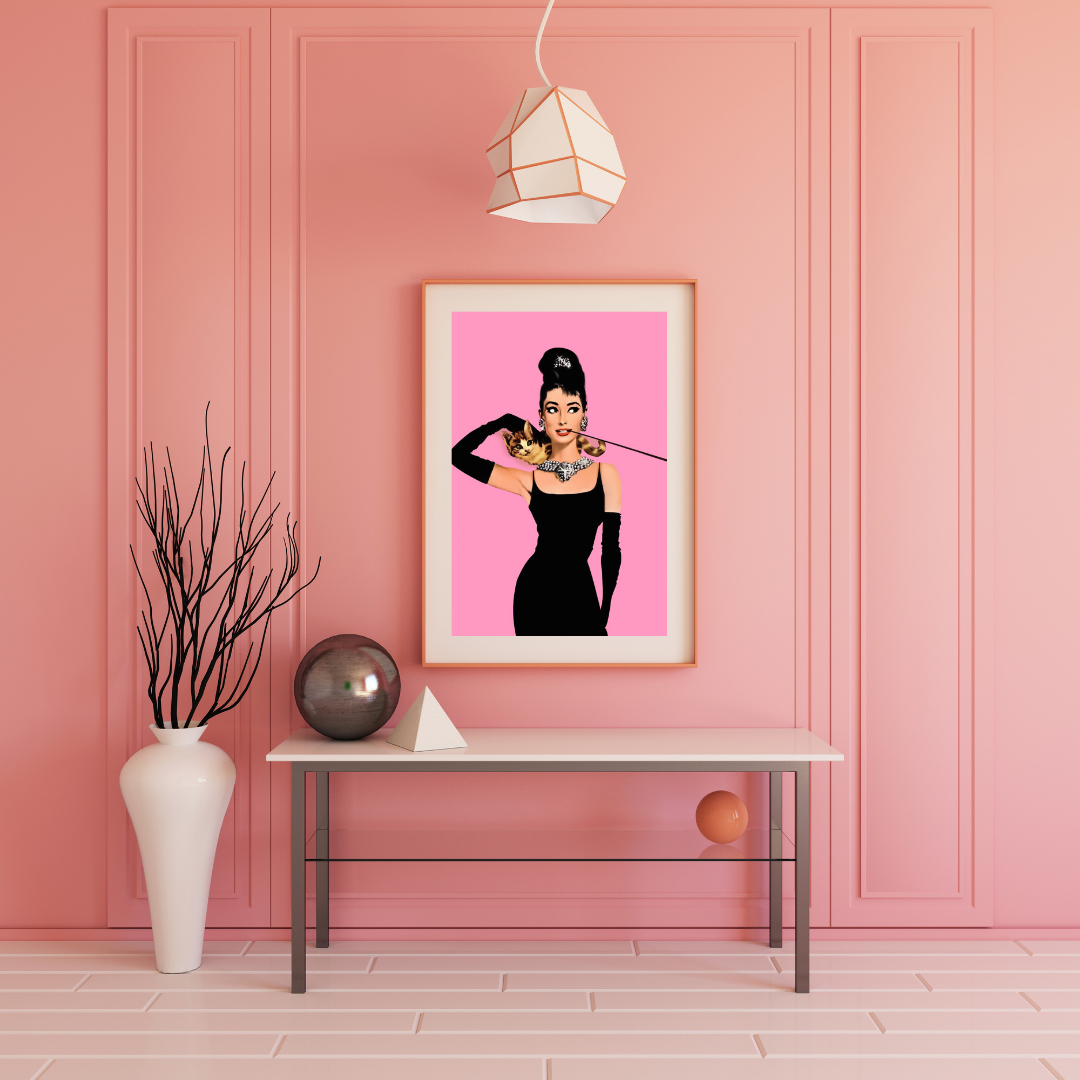 Audrey Hepburn - Canvas Wall Art