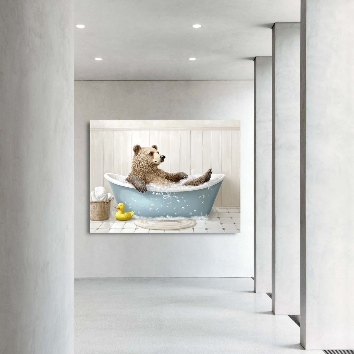 Bear In A Tub